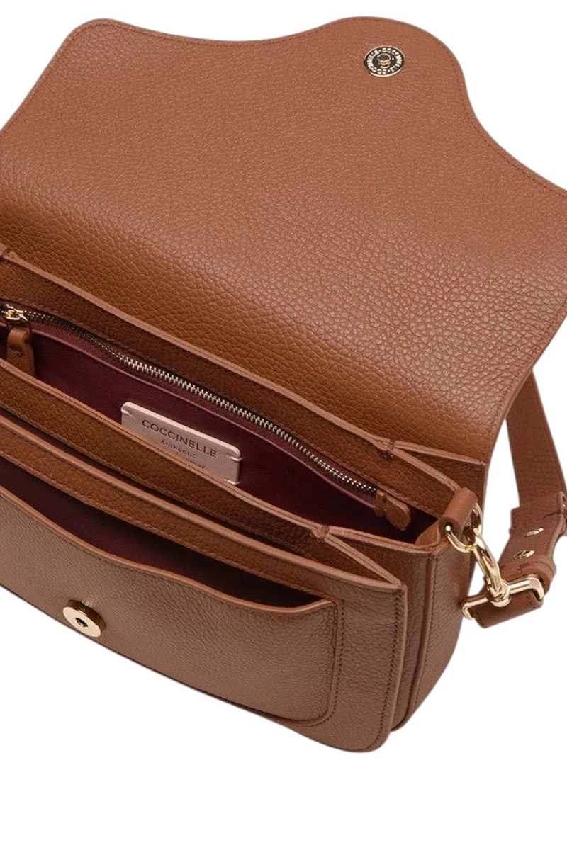 COCCINELLE Brown C ME Shoulder Bag for Women | Best Price UAE